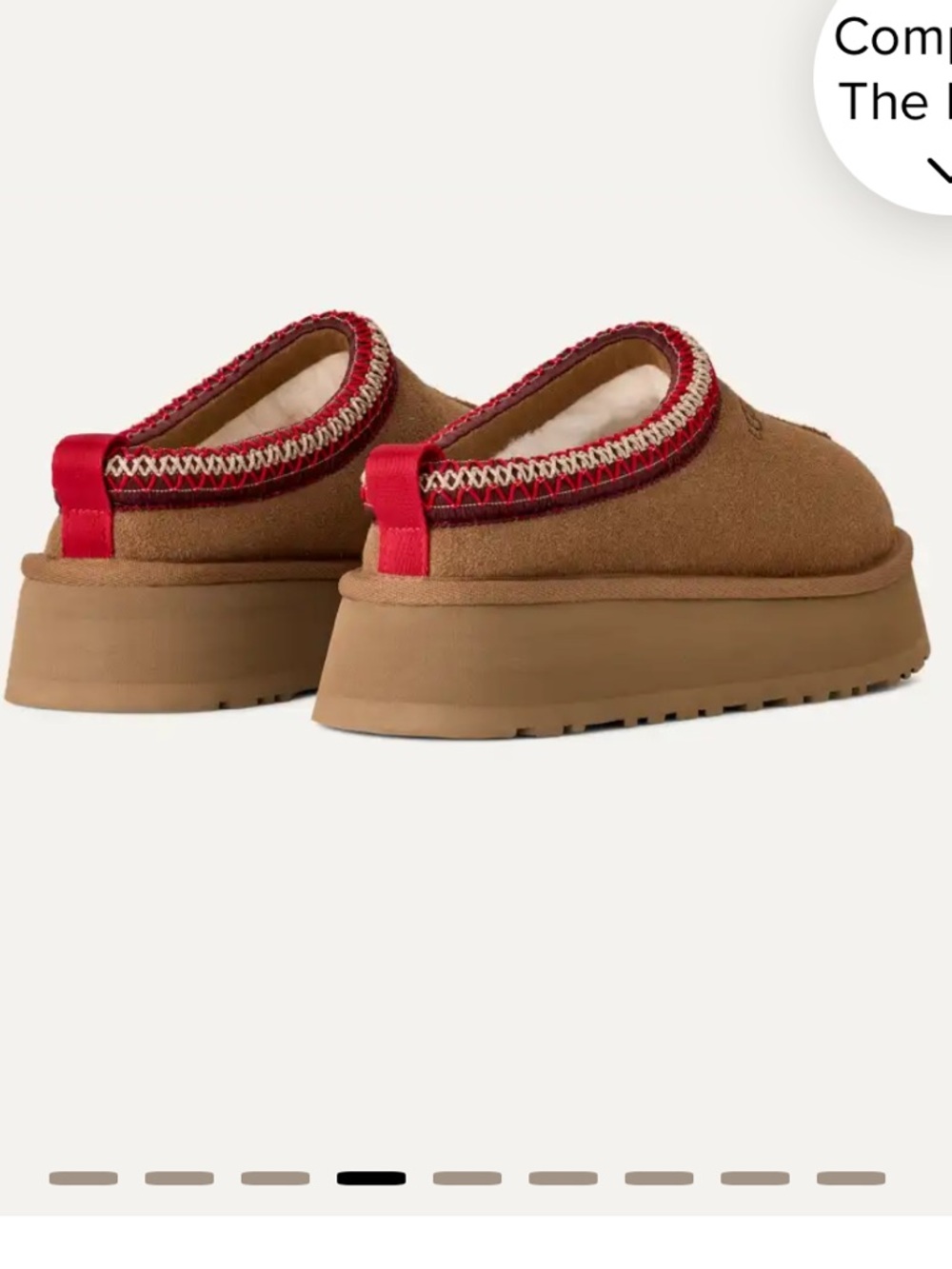 UGG Tazz II Chestnut Size 7 EUC - Picture 5 of 17